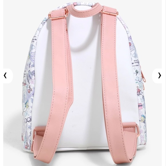 LOUNGEFLY DISNEY THE LITTLE MERMAID Ariel’s Grotto MINI BACKPACK! - Picture 5 of 7